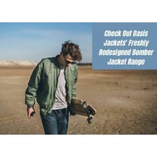 Check Out Oasis Jackets' Freshly Redesigned Bomber Jacket Range in Men's in City of Toronto