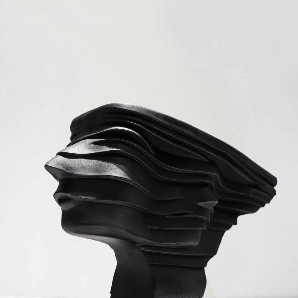 Abstract Head Sculpture