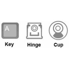 Apple Unibody Black Macbook PRO Laptop Keys (2009-2012)