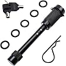 Otherya Black Trailer Hitch Lock, 5/8-Inch Pin Diameter