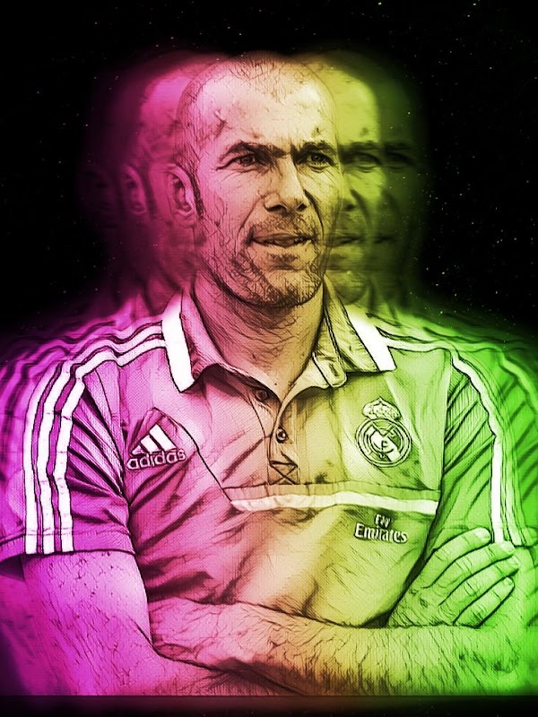 Forthright Zinedine Zidane #2 - ARTface | OpenSea
