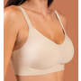 AirWear Seamless V-Neck Adjustable Strap Bra/NUDE