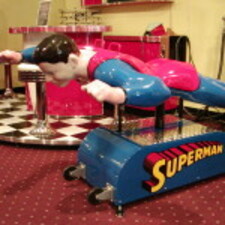 Superman Kiddie Ride Coin Operated