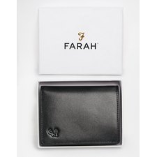 Farah Ottam Leather Vertical Wallet
