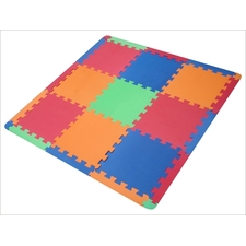 Set pisos goma eva, espacios kinder 150x150cm = 2.25m2