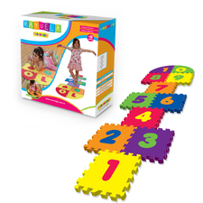 Set piso goma eva, diseño Rayuela Grande