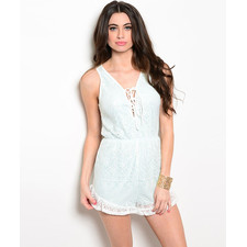 Abbie Lace Romper