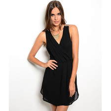 Adrian Black Dress