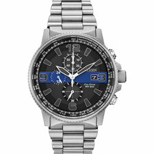 Men's Thin Blue Line Nighthawk Watch for Law Enforcement