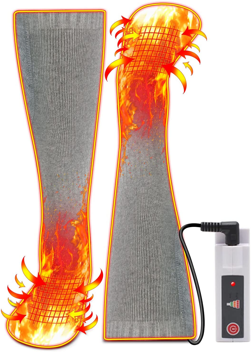 qilove battery heated socks