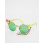 Spangled 'I Heart Rainbows' Sunglasses with Tassel