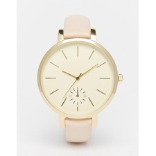 ASOS Large Dial Strap Sleek Watch