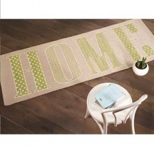 AMALFI CASA Green Home Runner By Flair Rugs
