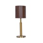 Cylindrical Brown Leather T...