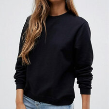 Black Full Sleeve Sweatshirt Manufacturer