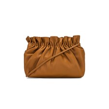 Loeffler Randall Flat Cinched Crossbody in Dark Sand | REVOLVE