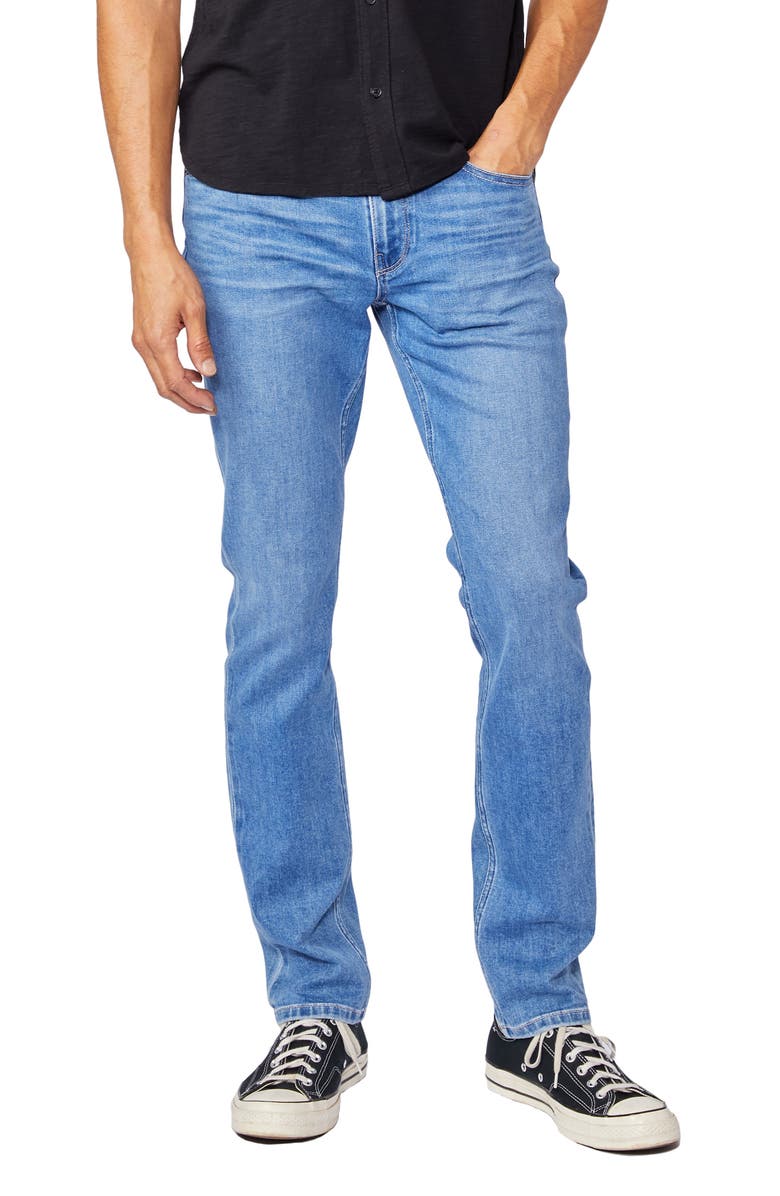 PAIGE Lennox Slim Fit Stretch Jeans, Main, color, SCHRAM
