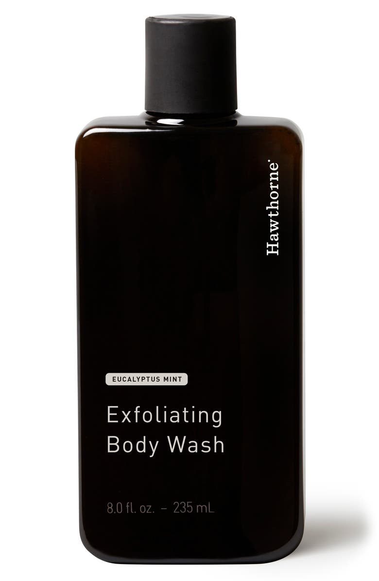 HAWTHORNE Exfoliating Body Wash, Main, color, NO COLOR