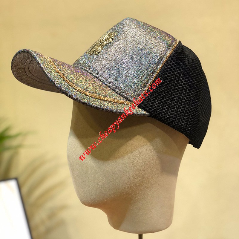 MLB NY Crystal Logo Mesh Ca...
