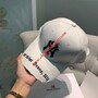 MLB NY Gothic Address Adjustable Cap New York Yankees Hat White