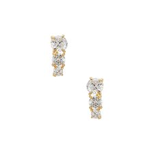 Cloverpost Jasmine Earrings in Yellow Gold | REVOLVE