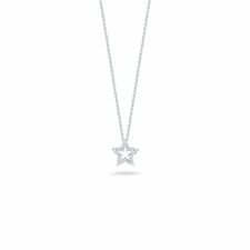 Roberto Coin 18Kt Gold Star Pendant with Diamonds