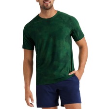 RHONE Reign Performance T-Shirt, Main, color, EDEN IKAT CAMO