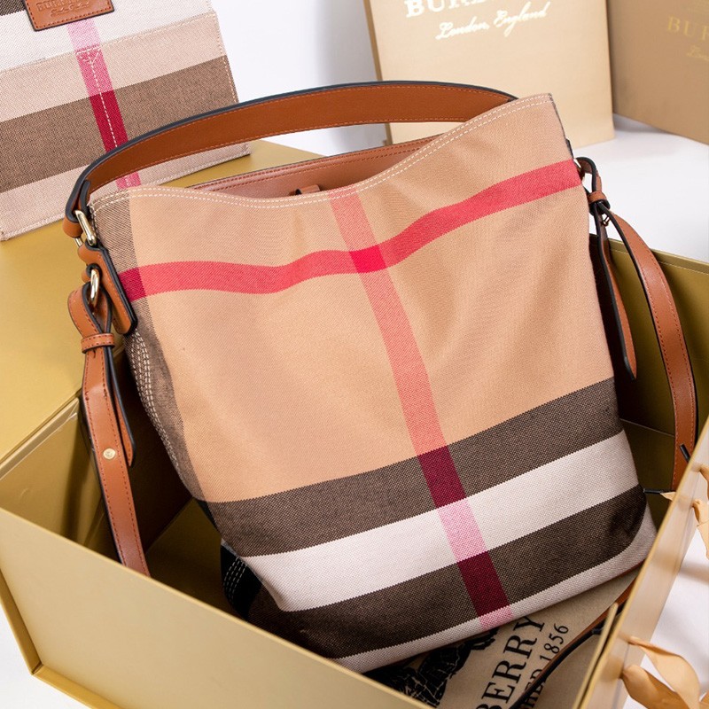 Burberry Ashby Canvas Check...