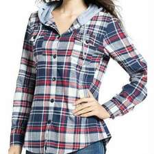 Wholesale Grey and Orange Flannel Jacket