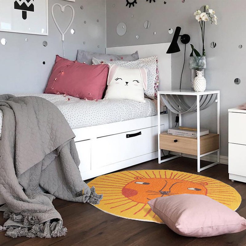 New Lion Rugs Kids Room Car...