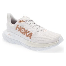 HOKA Mach 5 Running Shoe, Main, color, WHITE / COPPER