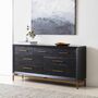 Alexa Burnished 7-Drawer Dresser (70")