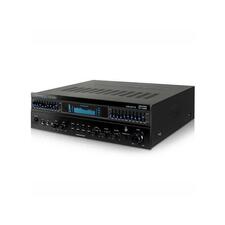 Technical Pro Professional 1500 watts Power Bluetooth Receiver with Built-In Equalizer, 5.1 Channel Home Theater, Dual Mic Inputs, 5 Band EQ &amp; FM Radio