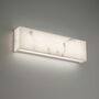 Linear Marbled LED Sconce