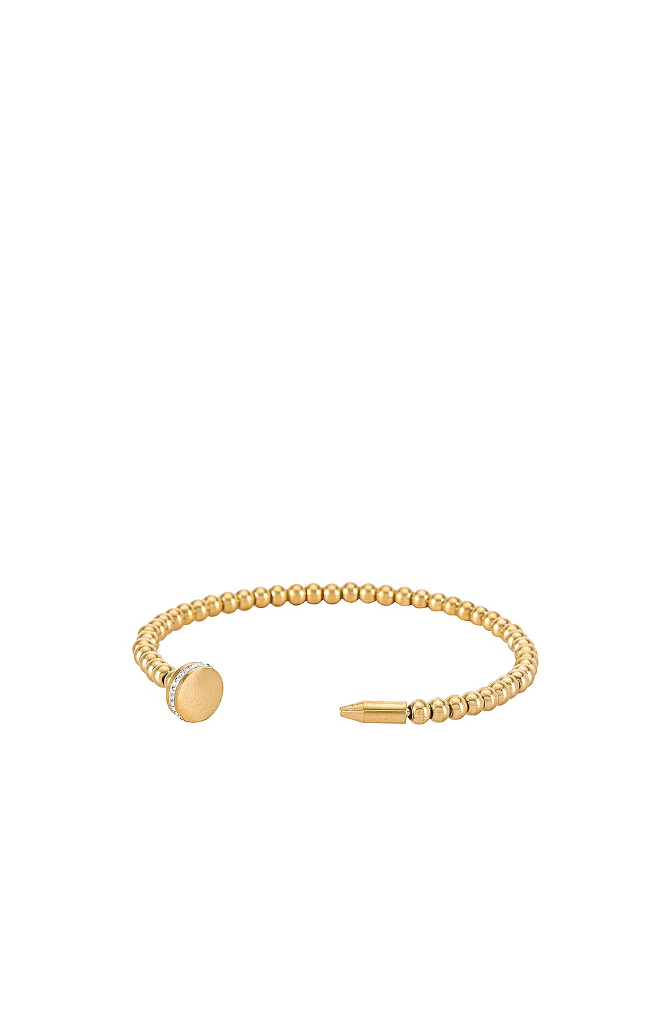 Roma Nail Cuff Bracelet in Gold 