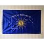2 ft. x 3 ft. Embroidered Key West Conch Republic Single-Sided Heavy Duty 300D Nylon Flag