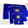 3x Sizes - Conch Republic Independence Flag Combo 12"x18", 2'x3' and 3'x5' from Key West, Florida