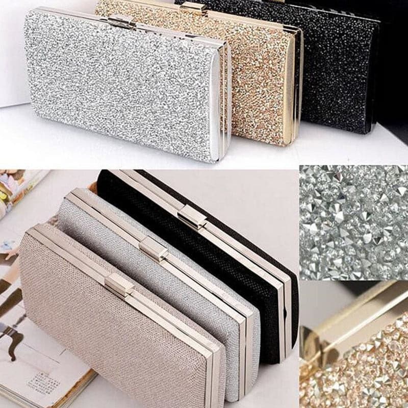 Women Evening Clutch Bag Di...