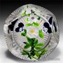 Rare Antique Baccarat Flat Bouquet Faceted Paperweight. by Baccarat Antique