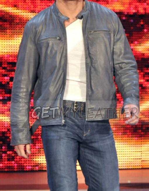 WWE Dean Ambrose Grey Leath...