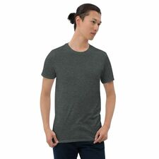 Anthra Melange Half Sleeve T-Shirt Mens