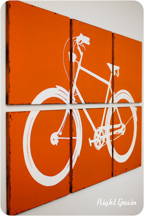 Large Bike Wall Art - The D...