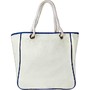 All Natural Cotton Canvas Bag with Rope Handles, FemmePromo logo imprint - Femme Promo