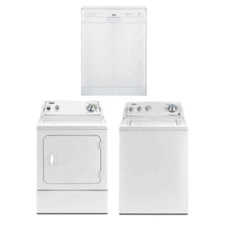 WHIRLPOOL HOME APPLIANCES SET WASHER DRYER AND DISHWAHER 220-240 VOLTS 50HZ PACKAGE 2