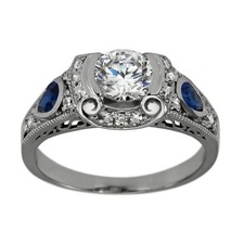 Antique Style Engagement Rings