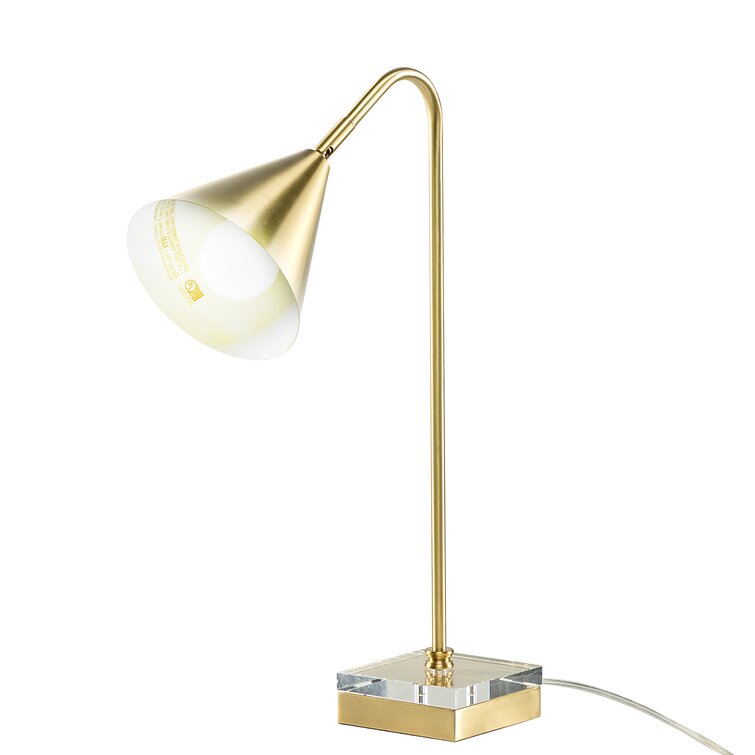 Pollocksville 20.5" Gold Desk Lamp