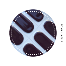Shiraz Semi Cured-gel Nail Wraps