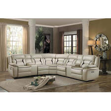 Homelegance Furniture Amite 7pc Sectional Sofa in Beige