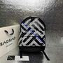 Issey Miyake Kuro Daypack Stripe Backpack Black/White