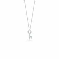 Roberto Coin 18Kt Gold Key Pendant with Diamonds